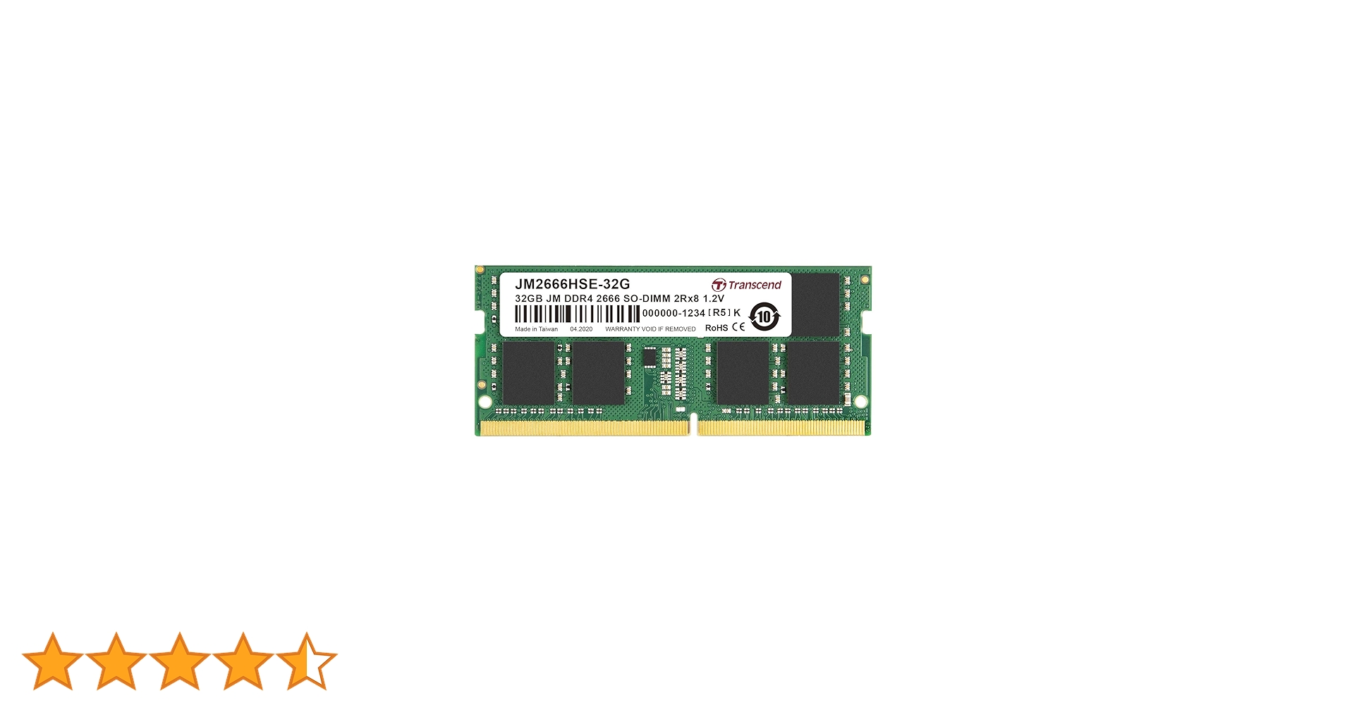 Amazon | Transcend ノートPC用メモリ PC4-21300(DDR4-2666